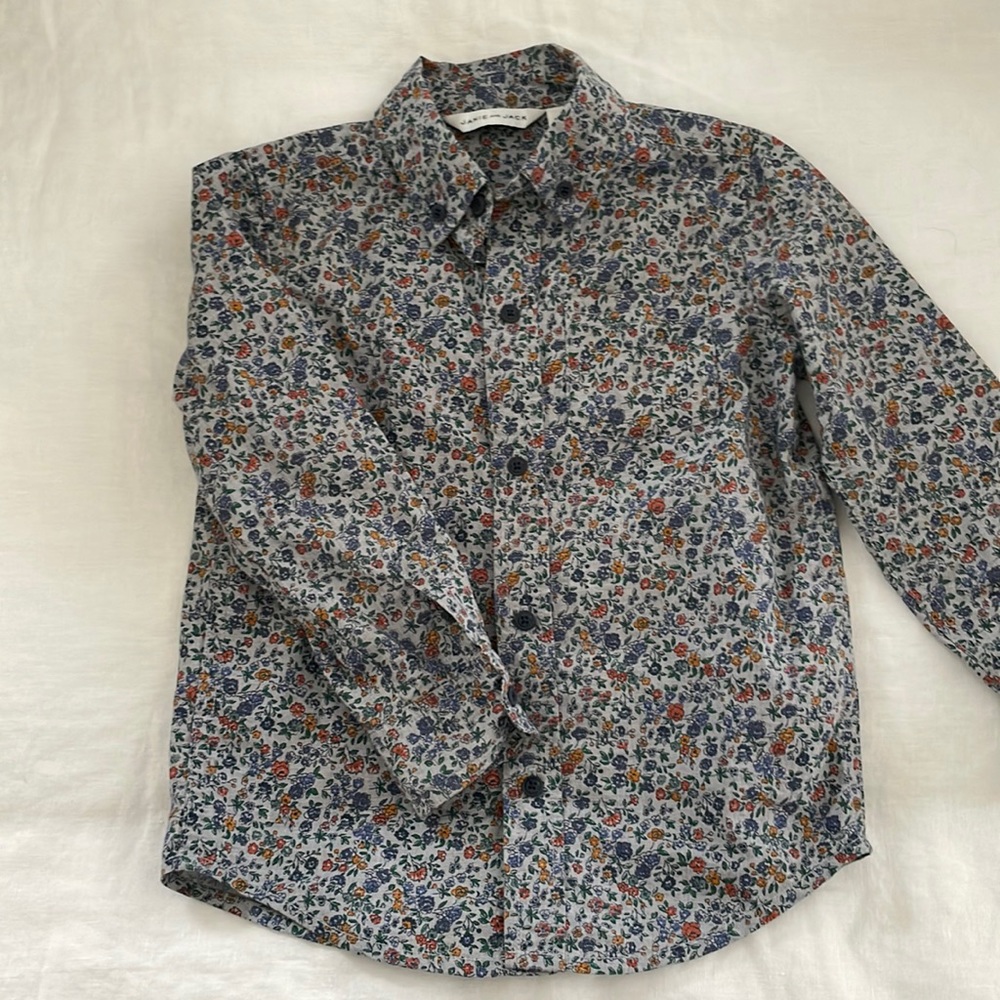 LIKE NEW Janie and Jack dress shirt, 3T